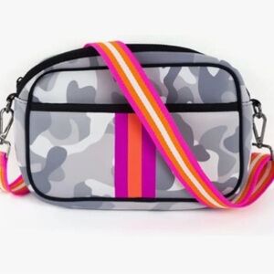 Threaded Pear Neoprene Crossbody Bag Lindi